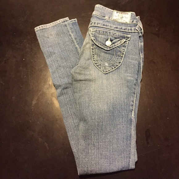 Authentic Light Wash True Religion Denim