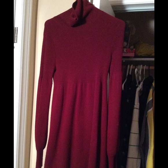 Turtleneck Long Top