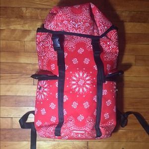 Bright Red SprayGround Backpack