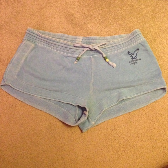 American Eagle light blue sweats
