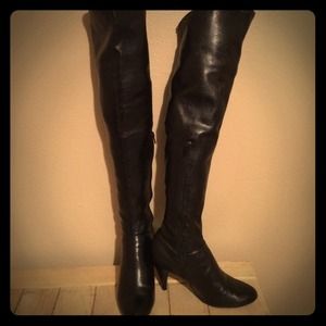 Black Thigh High/ Over The Knee Boots.