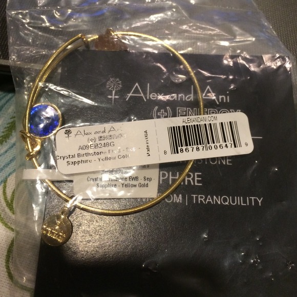 Alex & Ani birthstone Braclet