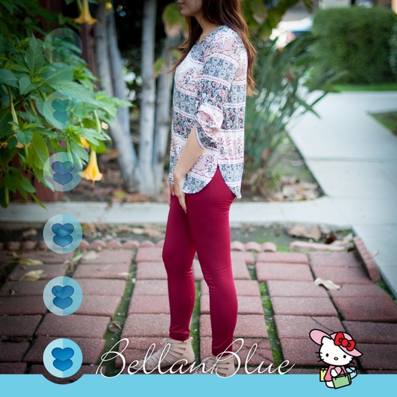 The ISABELLA Print top - Picture 4 of 4