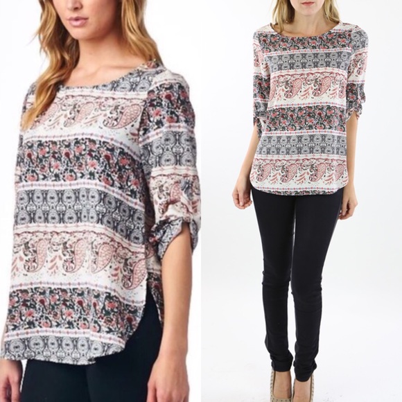 Tops - The ISABELLA Print top