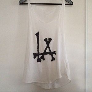 Brandy Melville LA bones tank