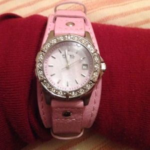 ❤️SOLD❤️💕Pink Fossil watch