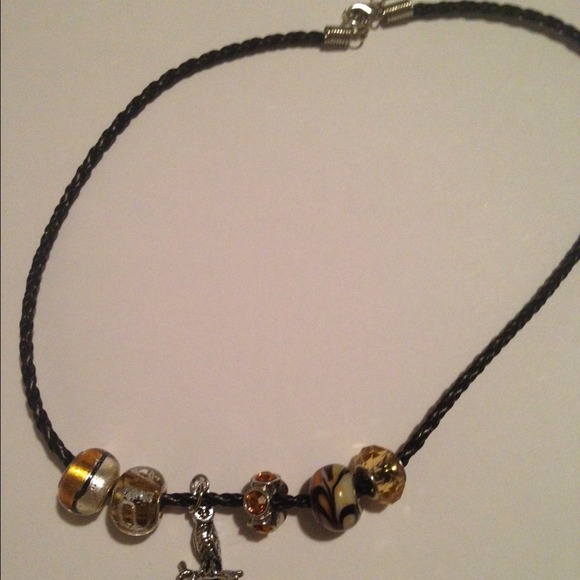 Glam Beads & Charms 20" Owl Charmed Mecklace