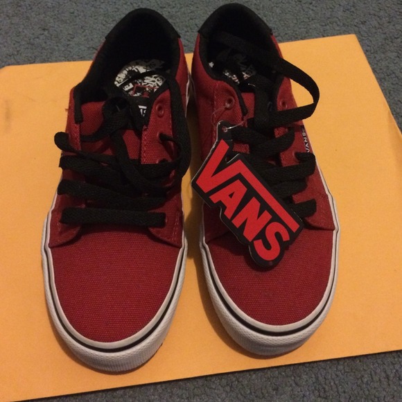 Kids red Vans