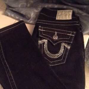 True Religion Sparkle  Joey  24x 30 exc cond $225