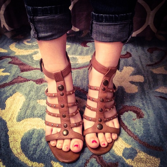 Nine West Gladiator Heels