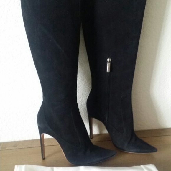 Herve leger lucia boots size 39 fits 7.5 or 8