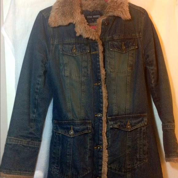 Beautiful, denim Steve Madden coat!
