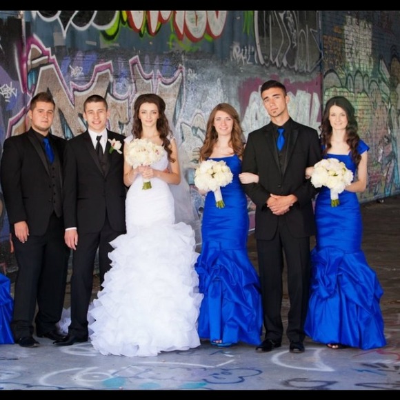 Candy Dresses & Skirts - 🔥5 for 30 Blue Bridesmaid Gown Dress