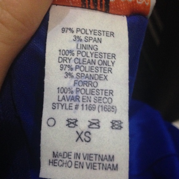 🔥5 for 30 Blue Bridesmaid Gown Dress - Picture 3 of 3