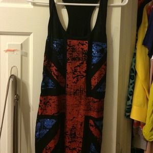 British flag tank top
