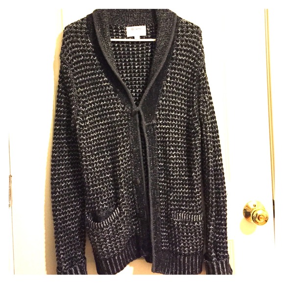 Rag & Bone Heathered Shawl-collared Cardigan