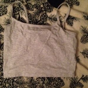 Cropped tank top