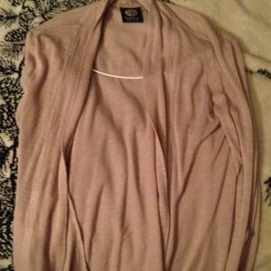 Tan cardigan