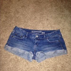 Blue American Eagle shorts