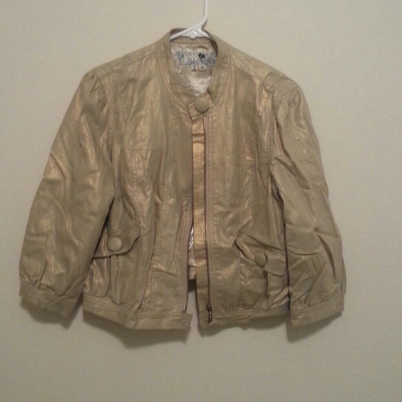 Brushed Gold Jacket