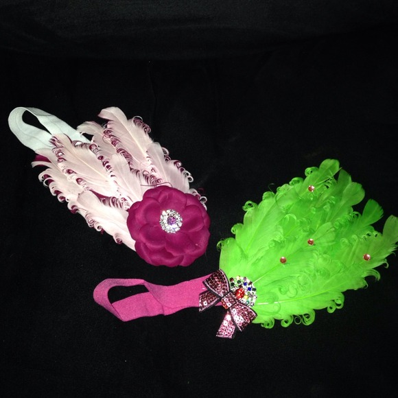 New with tags! 2 baby/infant head bands