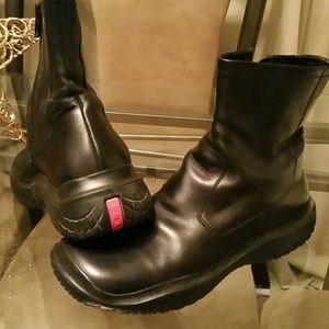 Authentic Prada short ankle boots