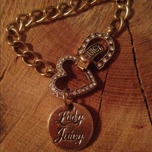 Juicy Couture 'Lady Couture Luck' gold bracelet