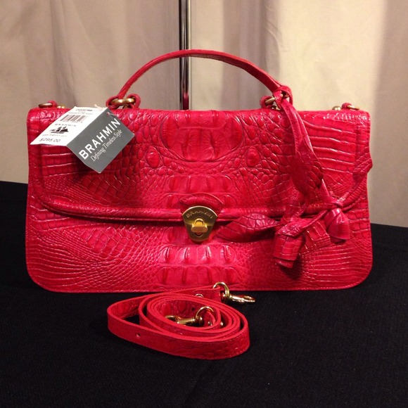 Brand new Brahmin top handle with crossbody strap