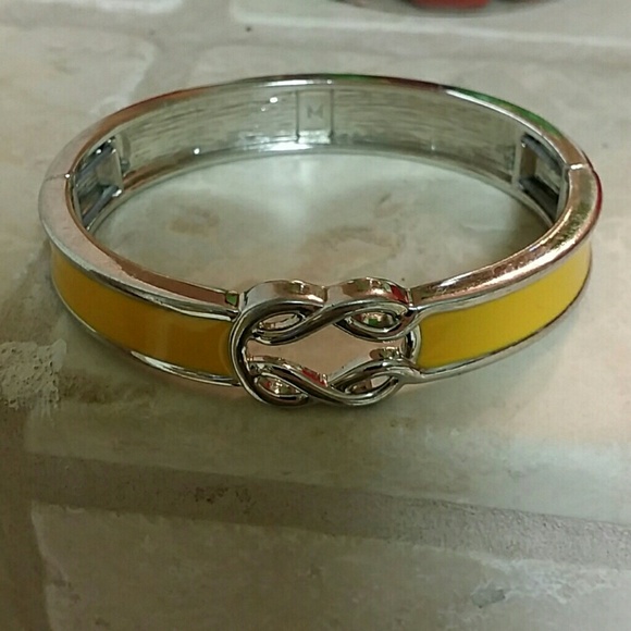 Yellow Knot Bracelet