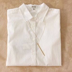 Aritzia Babaton Dax White Shirt