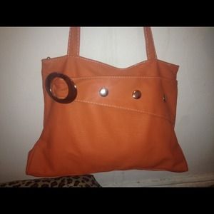 Orange Shoulder Bag