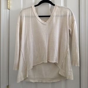 American Eagle cream sweater XS