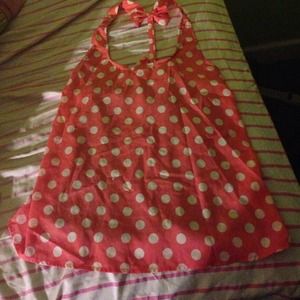 Polka dot tank