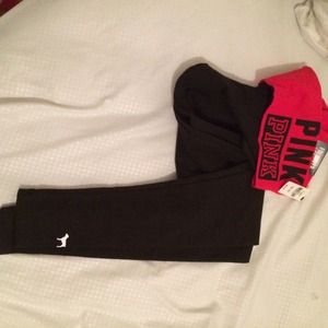BNWT PINK vs yoga pants