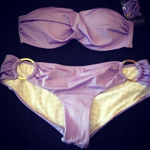 Lavender Victorias Secret bathing suit