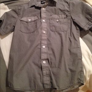 A button up shirt sleeves shirt