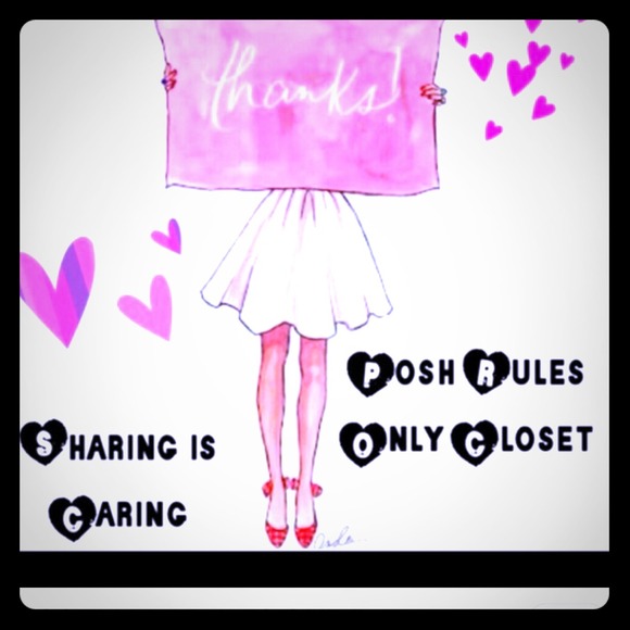 🎀Posh Rules Only🎀 - Picture 1 of 1