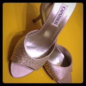 🚫GONE🚫Sequin Satin Evening Kitten Heel Purple