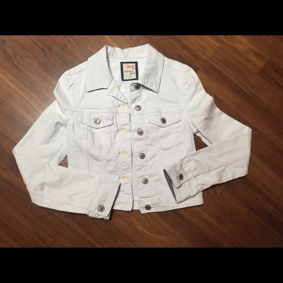 White denim jacket