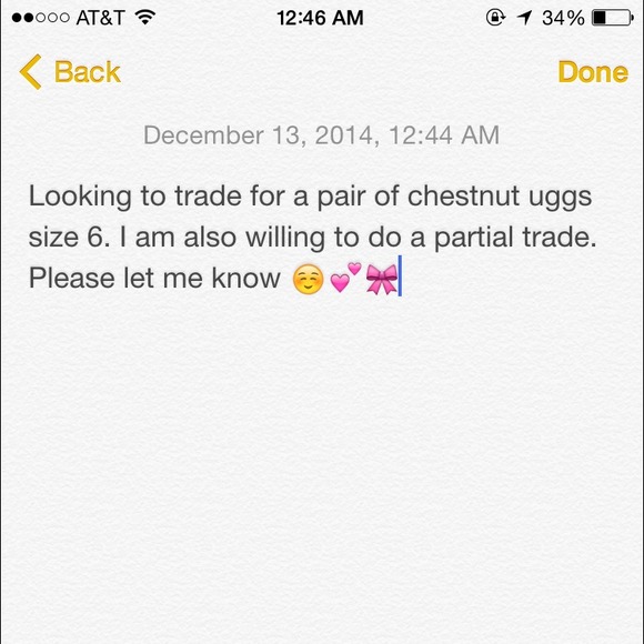 Trade for uggs - Picture 1 of 1