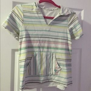 Striped Hood Shirt