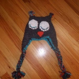 Handmade knitted hat