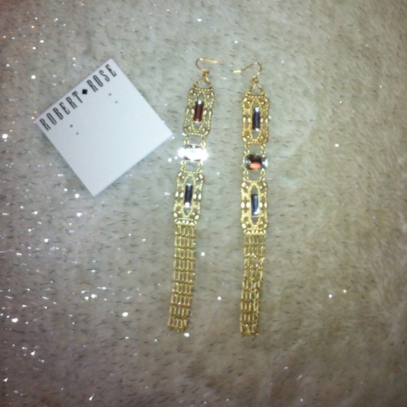 SOLD -- Robert Rose Fashion earrings
