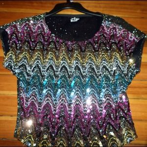 Rhinestone top