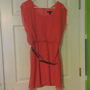 Orange dress