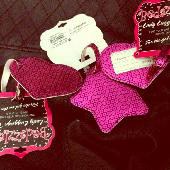 Lady Luggage Tags