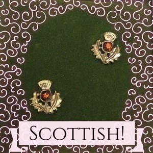 Scottish Thistle Earrings