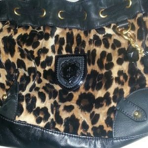 Juicy Couture leopard day dreamer bag