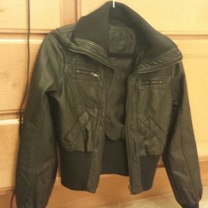 Leather jacket. Never worn.