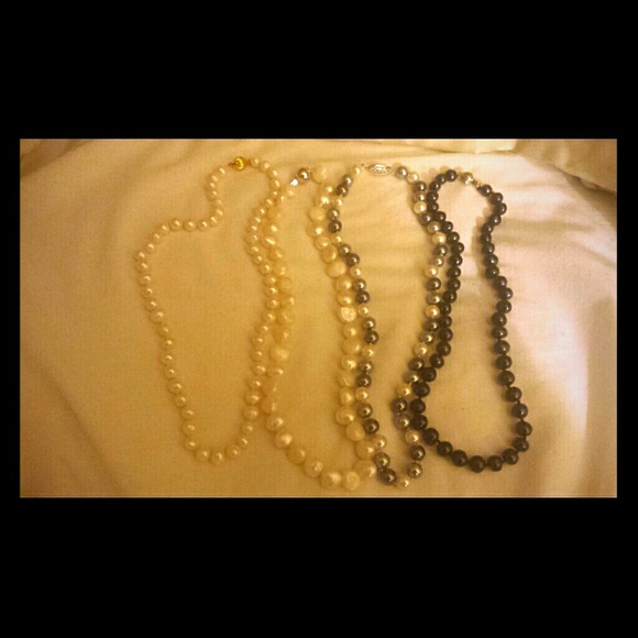 REAL PEARL NECKLACES